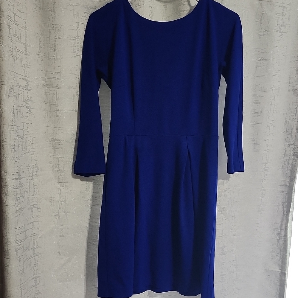 Elegant Blue Women's Dress